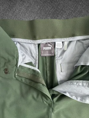 Puma Women’s Green Golf Shorts Size XS Stretch Waist thumbnail 4