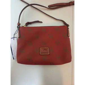 Dooney & Bourke Crossbody Pouchette Brick Leather Bag New thumbnail 4