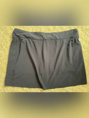 Smartwool Navy Performance Skort with Subtle Logo thumbnail 5