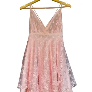 SBerto‎ Lace Tiered Babydoll Mini Dress Fairy Ethereal Women's Small Y2K Ballet thumbnail 2