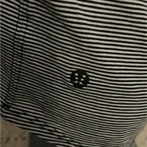 Lululemon tank top black and white stripe thumbnail 3