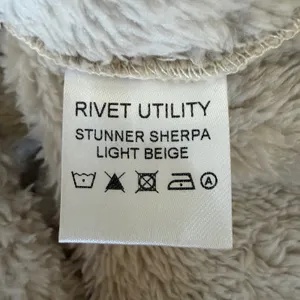 Rivet Utility Light Beige Stunner Teddy Sherpa Romper Small Cozy Loungewear thumbnail 8