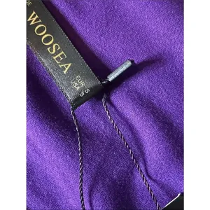 Women’s Woosea Sleeveless Purple V-Neck Maxi Dress Pockets Size S NWT thumbnail 6