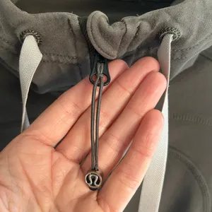 Lululemon vintage Y2K 90’s grey logo hooded scuba jacket 4​ thumbnail 4