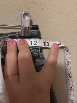 White Fox XXS Wide Leg High Waist Jeans thumbnail 4