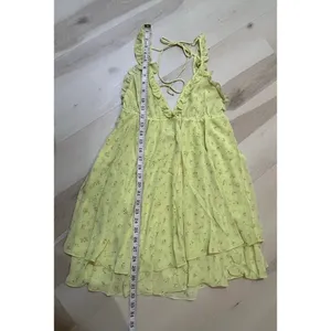 Anthropologie Rumored NWT Women Large Floral Secret Garden Mini Dress Coquette thumbnail 7