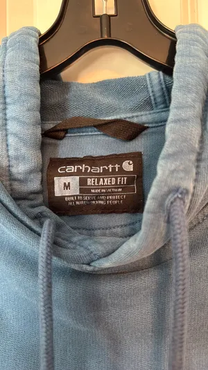 Blue Carhartt Hoodie thumbnail 4