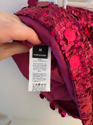 Sparkle Mini Skirt Shein thumbnail 2