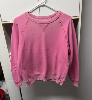American Eagle Distressed Sweatshirt Oversized thumbnail 1