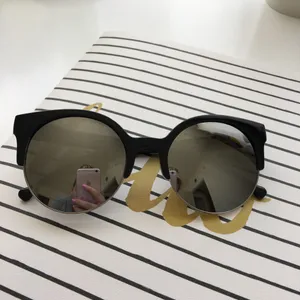 🆕 round cat eye sunglasses thumbnail 4