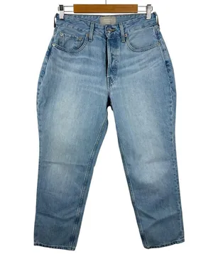 Everlane The Curvy 90S Cheeky Straight Jean Organic Cotton Crop Ankle Size 28 thumbnail 2