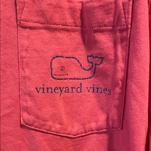 Vineyard Vines Coral Long Sleeve Hoodie thumbnail 3