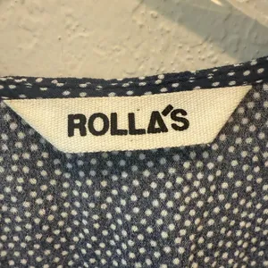 ROLLA’S Dancer Wrap Dress in Navy and White Polka‎ Dot size XS thumbnail 4