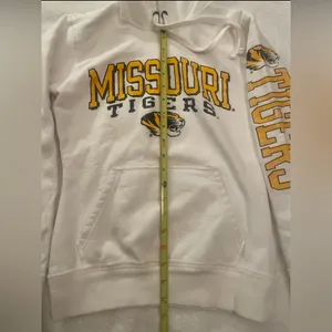 Russell Athletic Univ of Missouri Mizzou retro designed Hoodie Wms sz Sm thumbnail 3