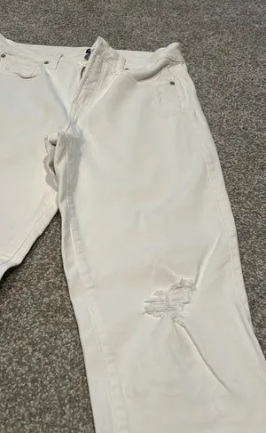 Gap White Jeans thumbnail 7