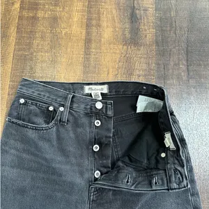 Madewell The Balloon Jean in Washed Black Size 26 thumbnail 4