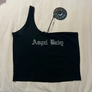 Dolls Kill Horoscopez ‘angel baby’ rhinestone top thumbnail 1