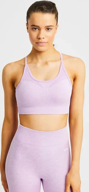 AYBL Motion Seamless Sports Bra Pink Size XS LIKE NEW thumbnail 1