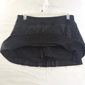 Mondetta Black Perforated Pleated Active Skort Womens‎ Large Tennis Golf Running thumbnail 5