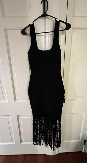 Simkhai Black Dress Size XS thumbnail 6