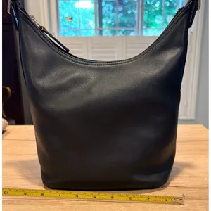 Coach Black‎ Leather Legacy Hobo Shoulder Bag Handbag 9823 Shoulder Bag thumbnail 3