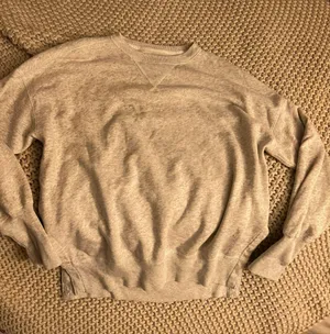 Abercrombie Oversized Grey Crew Neck thumbnail 1