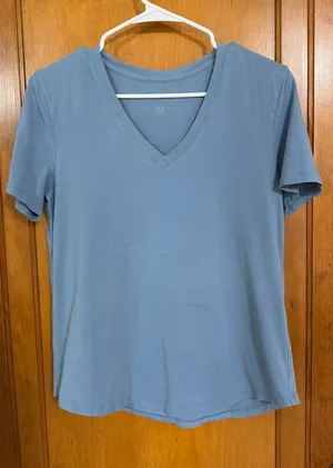 Blue Lululemon Love Tee V-Neck 6 thumbnail 1
