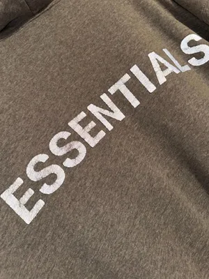 Fear of God Essentials Reflective Logo Hoodie thumbnail 5