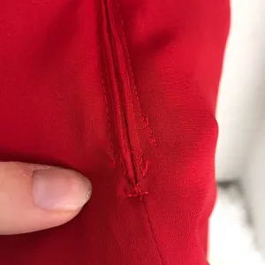 Vintage Hugo Buscati Collection Red Flattering Y2K Style Dress Size 4 thumbnail 10