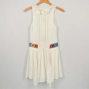 Free People Light Heart Dress with Embroidered Waistline S thumbnail 9