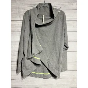 LULULEMON Jacket 6 Cocoon Wrap Sweater Athleisure Coastal Minimalist Boho RARE thumbnail 6