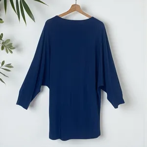 🆕 Von Ronen New York Dolman Sleeve Fitted Mini Dress in Navy thumbnail 6