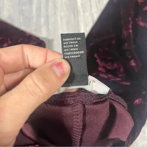 Forever 21 Velvet Off-Shoulder Bodysuit in Burgundy; Medium Women’s thumbnail 4