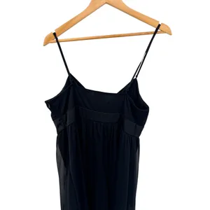 Fredericks of‎ Hollywood Black Sheer Babydoll Chemise Pleated Empire Waist XL thumbnail 5