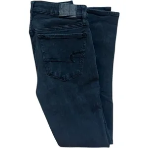 Womens American Eagle Super Stretch Hi-Rise Black Rinse Jeggings Jeans - Sz 2 thumbnail 5
