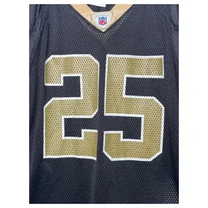 VTG Reggie Bush 25 Jersey Womens Extra Large Black New Orleans Saints NFL 2000s thumbnail 4