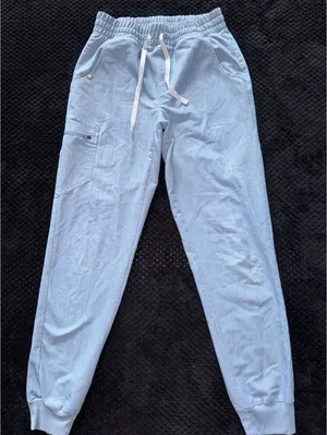 Figs Jogger Women Zamora Blue Technical Scrub Size‎ Small Tall thumbnail 1