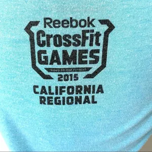 Reebok CrossFit games turquoise short sleeve T thumbnail 8