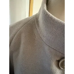 Cinzia Rocca Tan Wool Coat Size 6 thumbnail 3