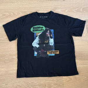 Billie Eilish Tour Tee Hit Me Hard & Soft Size M Black thumbnail 1