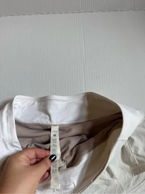 Lululemon Speed Up Shorts White HR thumbnail 4