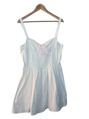 ALTAR’D STATE Marlene Mini Dress White Size XL thumbnail 5