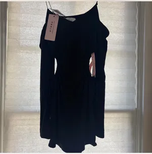 Oh Polly Black Bodycon Dress thumbnail 3
