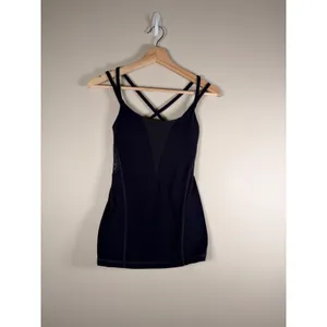 Lululemon Exquisite‎ Tank Nightfall Plum Women's size Small Athletic Tank Top thumbnail 4
