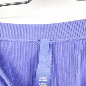 Skims Womens‎ Soft Lounge Ribbed Long Skirt Tanzanite Purple Maxi Size XS thumbnail 5