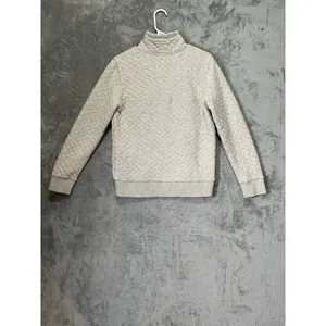 Patagonia Women’s Organic Cotton Quilt Snap-T Pullover Birch White Navy Small thumbnail 3