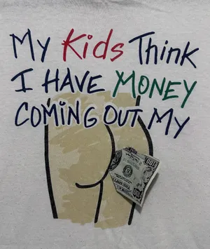 Delta Pro Weight Money Coming Out of My.. Funny Novelty Shirt thumbnail 4