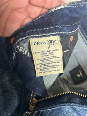 Miss Me Jeans Women's Size 30 Embroidered Embellished Pockets Slim Bootcut Jeans thumbnail 6