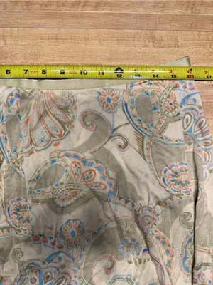 New Women Lg 12/14 Tommy Bahama‎ Floral 100% Silk Skirt thumbnail 5