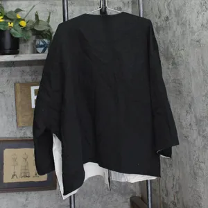 MarlaWynne Womens Plus Size Double Faced Melton Wool Blend Coat 613270 Black 1X thumbnail 2